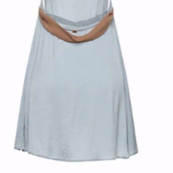 For Love and Lemons slip dress sky blue M - Picture 10 of 11